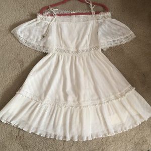 In’s Ruffle Lace Off the Shoulder Casual Lolita Dress
